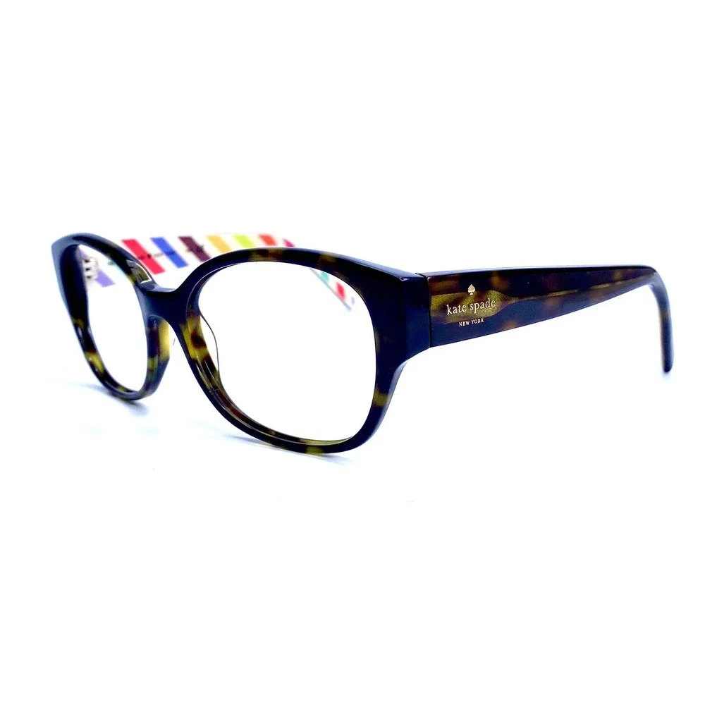 Kate Spade NY Tortoise Oversized Cat Eye Eyeglasses Grady/P/S 086P VW 53 16 140